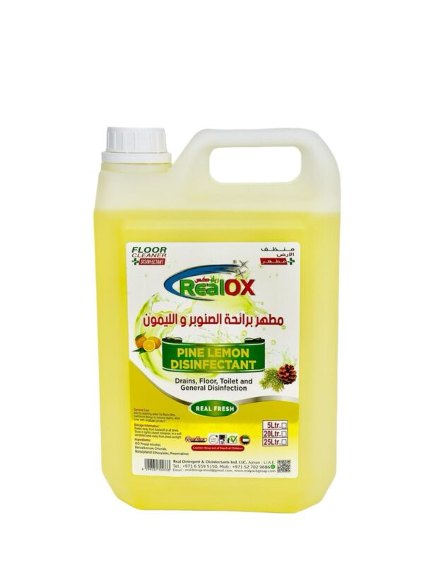 Realox Floor Cleaner Pine Lemon Disinfectant 5Liter.