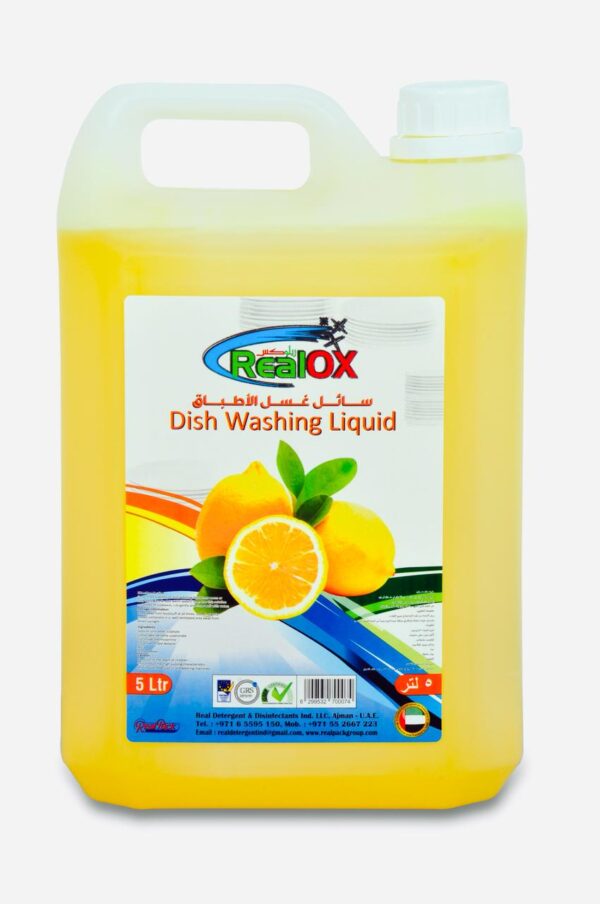 Realox Dish Washing Liquid 5Liter.
