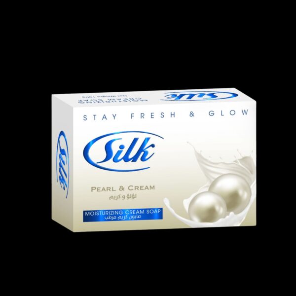 Silk Moisturizing Cream Soap Pearl & Cream 100g.