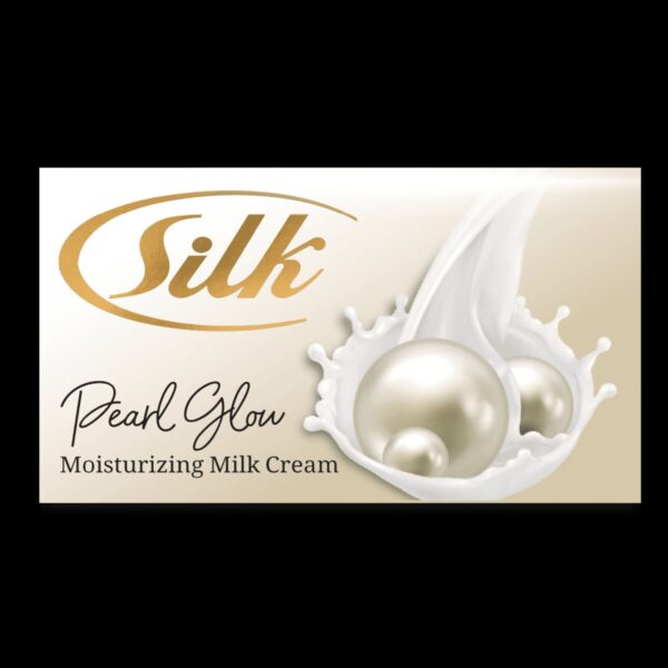 Silk Moisturizing Milk Cream Soap Pearl Glow 120g.
