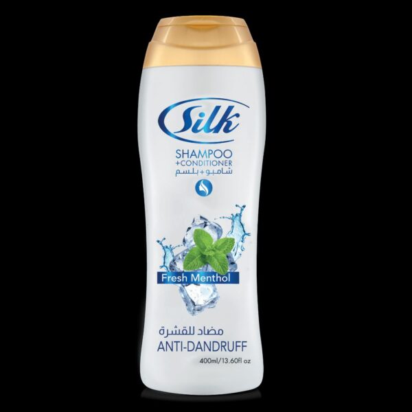 Silk Shampoo+Conditioner Anti-Dandruff 400ml.