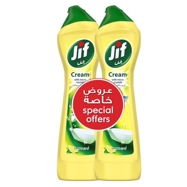 Jif Cream Lemon. 500ml. (1×2 pcs)