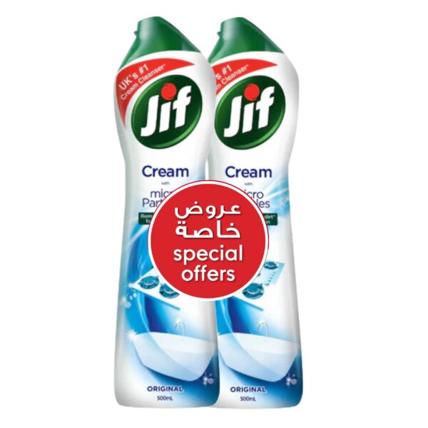 Jif Cream original 500ml. (1×2 pcs)