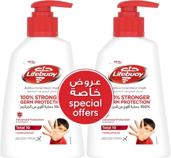 LifeBuoy Hand Soap 180ml. (1×2pcs)