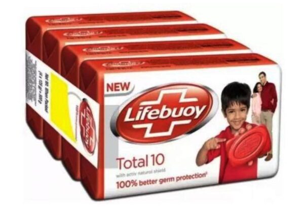 LifeBuoy Soap 165g. (1×4 Pcs)