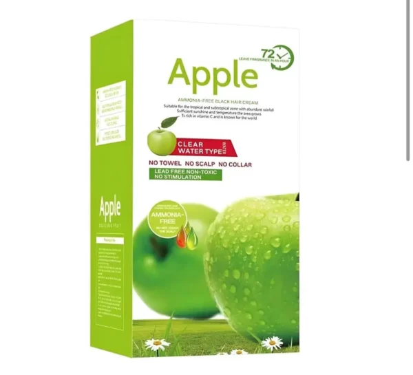 Apple For dying hair.