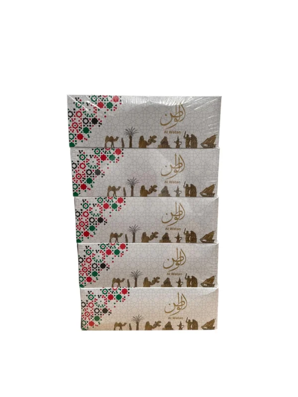Alwatan Face Tissue 200sheets×2ply(1bndle×5Pkt)