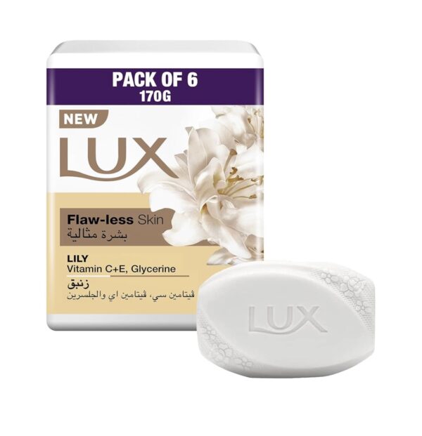 Lux Beauty Soap 170g. (1×6 Pcs)