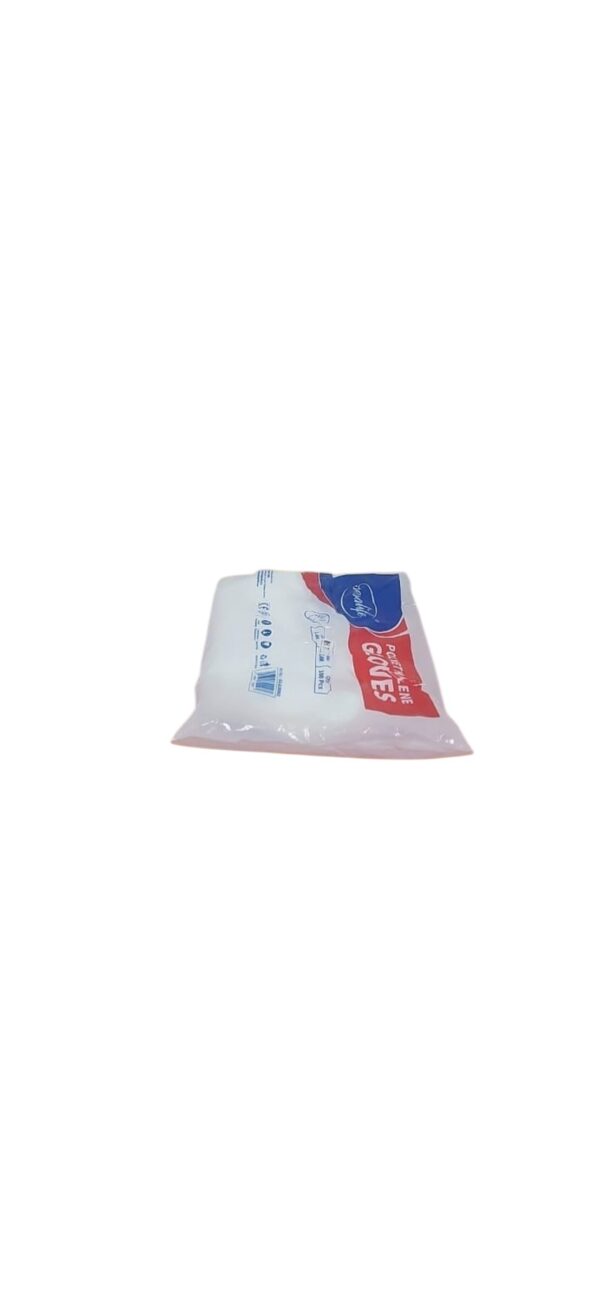 HDPE CLEAR GLOVES 100pcs.