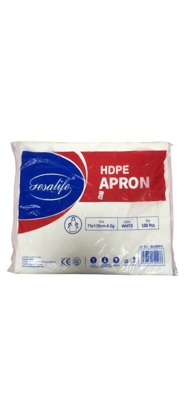 HDPE APRON White 100pcs.