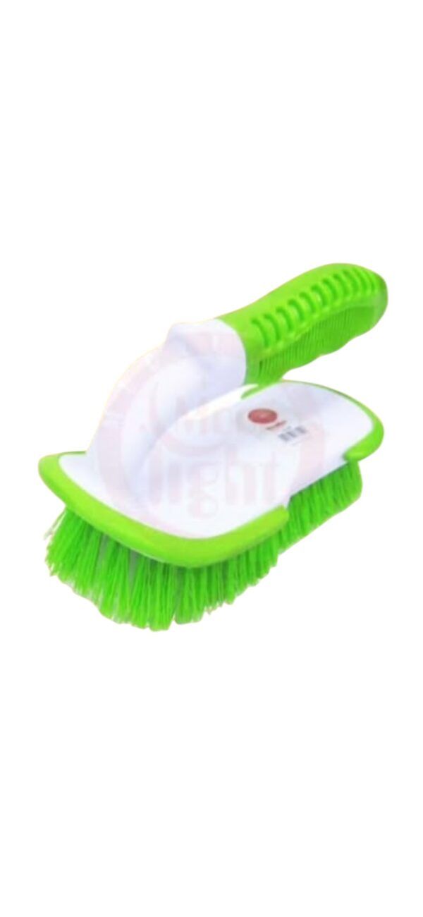 Scrubbing brush.