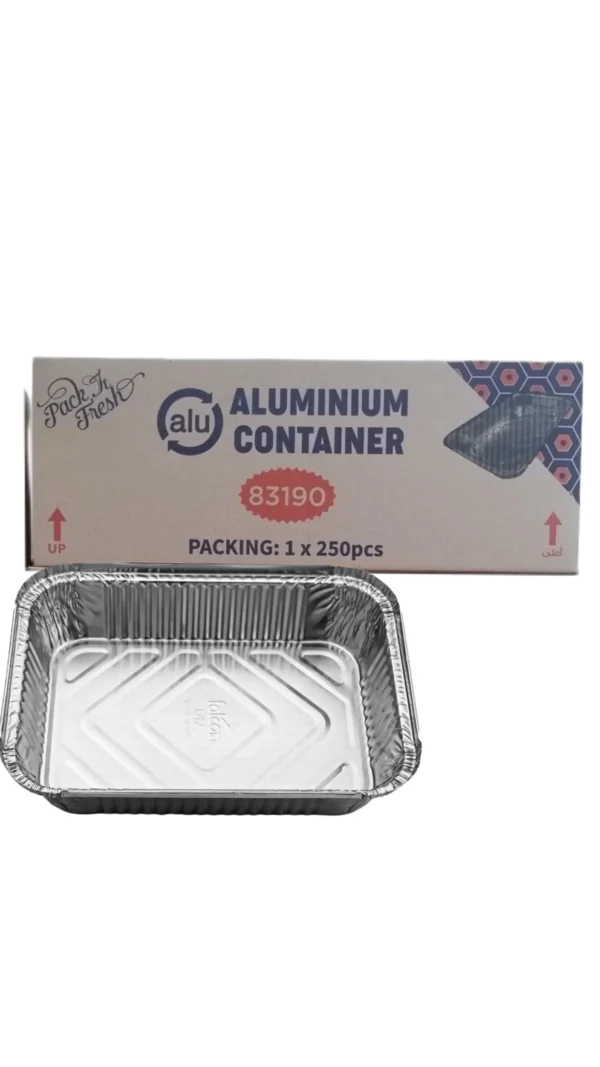 Aluminium Container 83190 (1×250 Pcs)